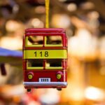 toy car, souvenir, bus